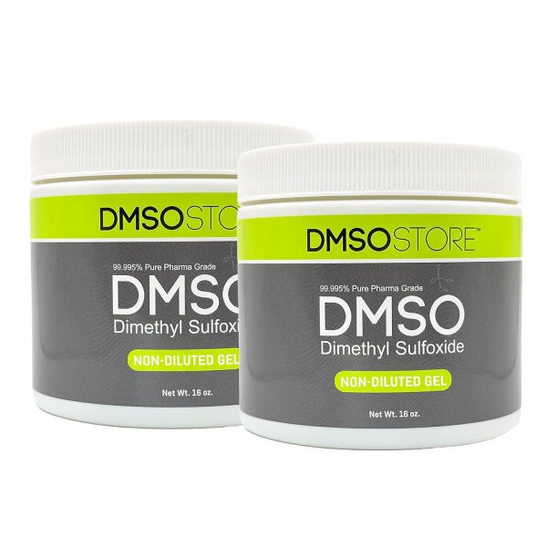 DMSO Gel 2 lbs. Non-diluted 99.995% Low Odor Pharma Grade BPA Free Con...