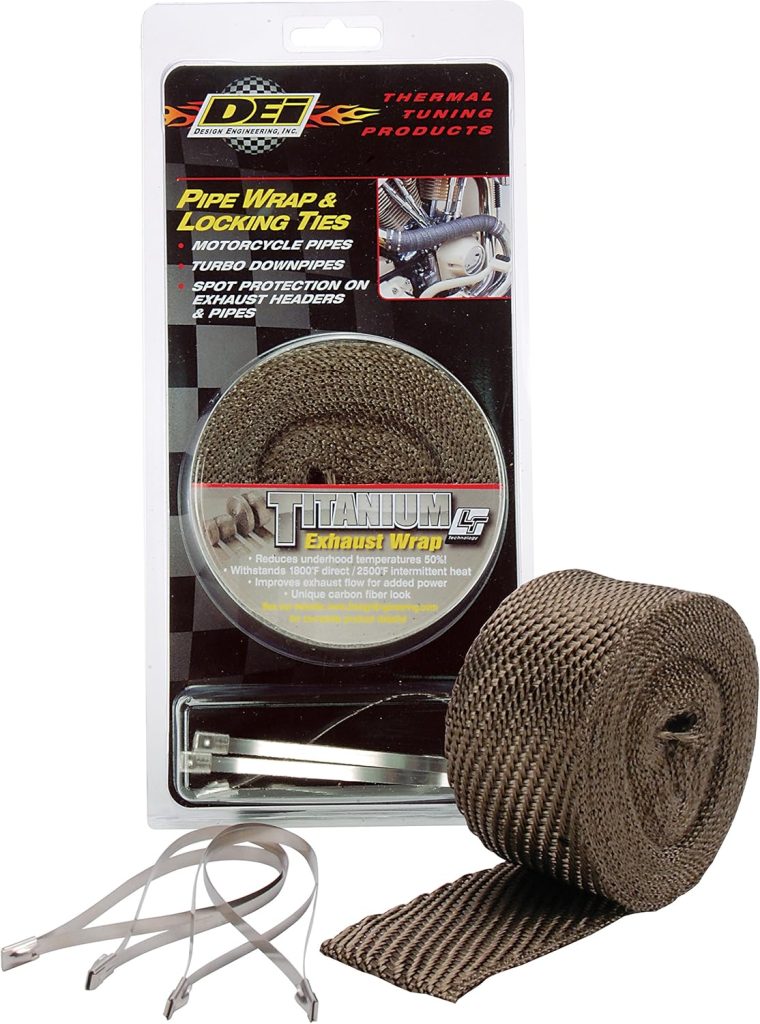 Design Engineering 010123 2" x 25' Pipe Wrap Kit with 4 Locking Ties -...