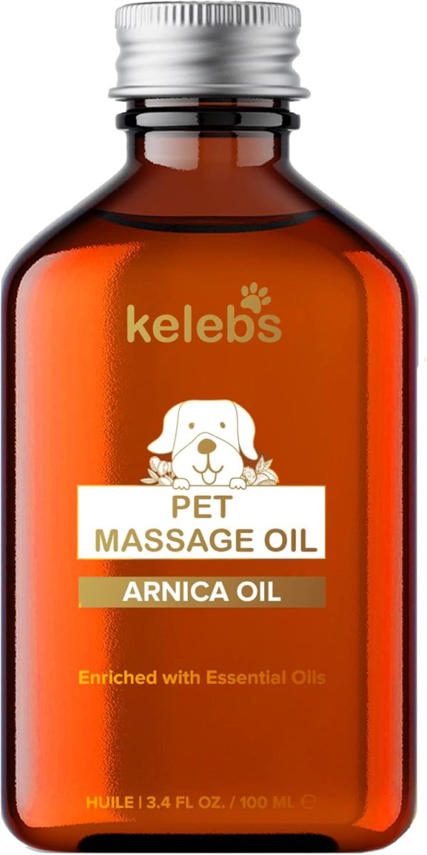 Dog Arnica Massage Oil | Pain Relief for Muscles, Arthritis, HIPS, and...