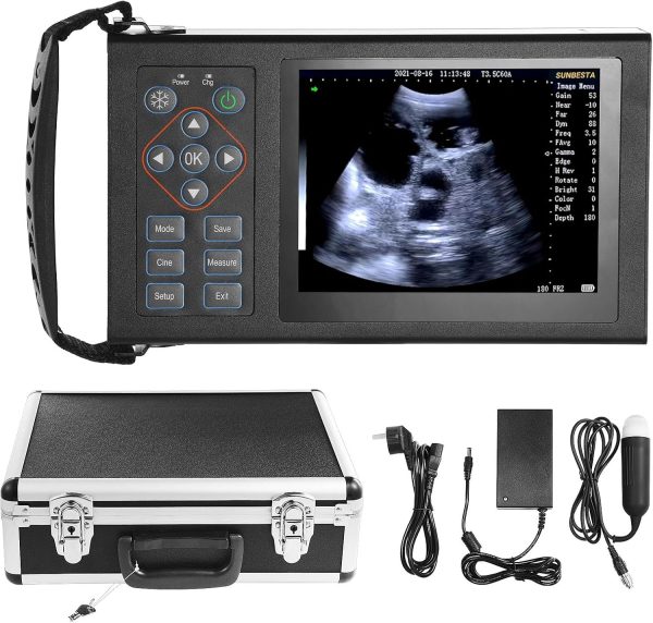 Dog Ultrasound Machine,Handheld B-Ultra Sound Machine - Digital Animal...
