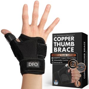 Dr. Frederick's Original Reversible Copper Infused Wrist Thumb Brace -...