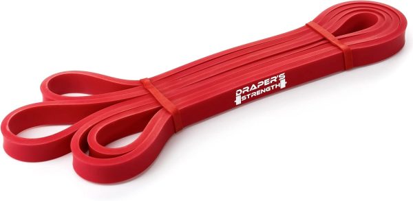 Draper's Strength Heavy Duty Resistance Stretch Loop Bands for Powerli...