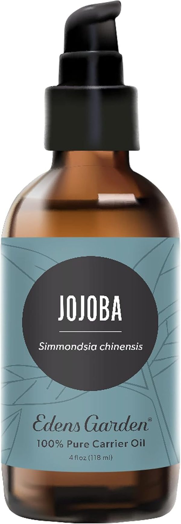Edens Garden Jojoba Carrier Oil- 100% Pure Premium Cold Pressed & Hexa...