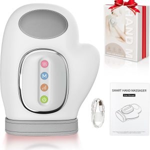 Electric Hand Massager,Cordless Massager with Heating,for Arthritis an...