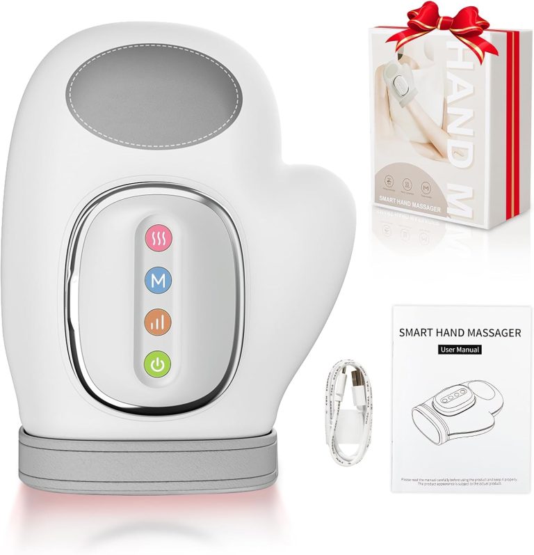 Electric Hand Massager,Cordless Massager with Heating,for Arthritis an...
