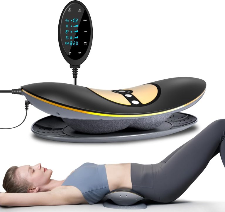 Electric Lumbar Traction Device, Multifunctional Back Traction Device ...