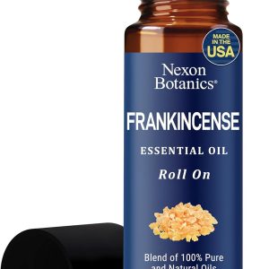 Frankincense Essential Oil Roll-On 10 ml - Pure, Natural Oil with Grap...