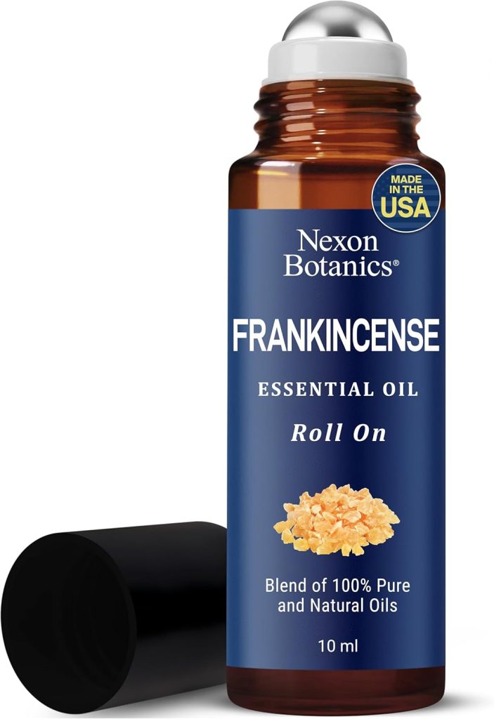 Frankincense Essential Oil Roll-On 10 ml - Pure, Natural Oil with Grap...