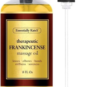 Frankincense Massage Oil 8 Fl Oz - Knees, Elbows, HIPS, Hands, Shoulde...