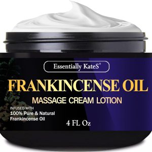Frankincense Oil Massage Cream Lotion 4 Fl Oz - Medium Glide - Helps R...