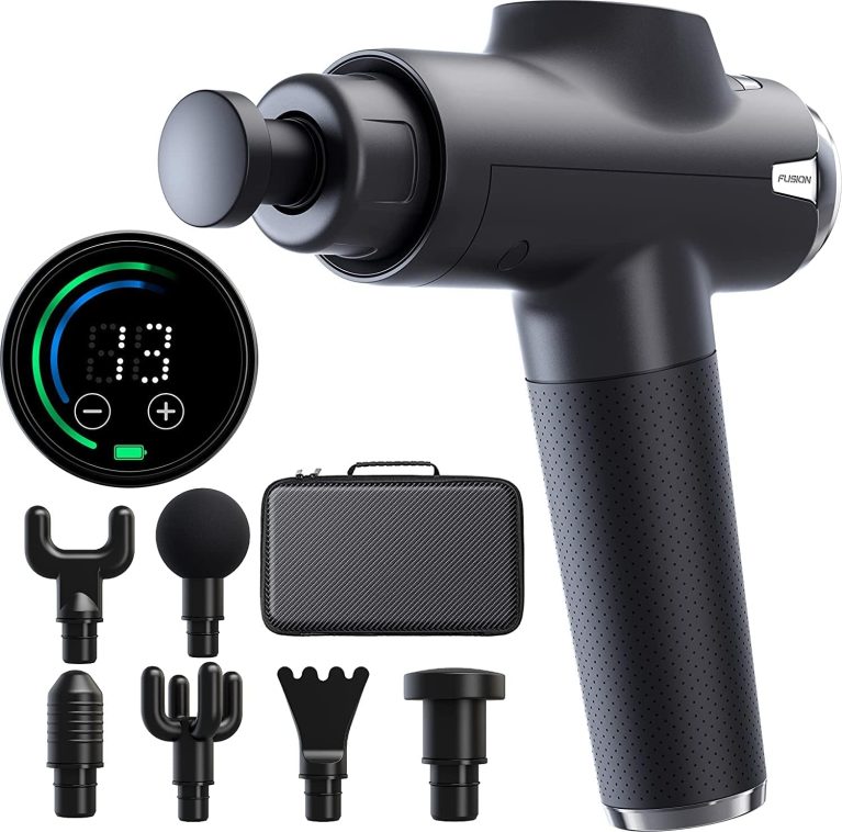 Fusion Black Pro Deep Tissue Massage Gun for Athletes - Percussion Mas...