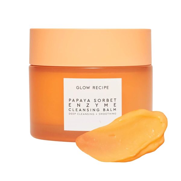 Glow Recipe Papaya Enzyme Cleansing Balm Makeup Remover - Gentle Exfol...