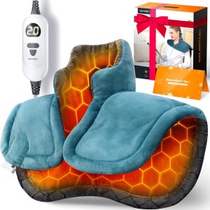 Graphene-Infused Heating Pad 3X Deeper Pain Relief, Weighted Instant H...