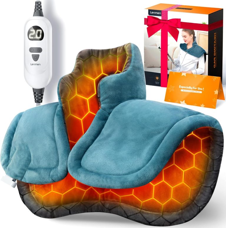 Graphene-Infused Heating Pad 3X Deeper Pain Relief, Weighted Instant H...
