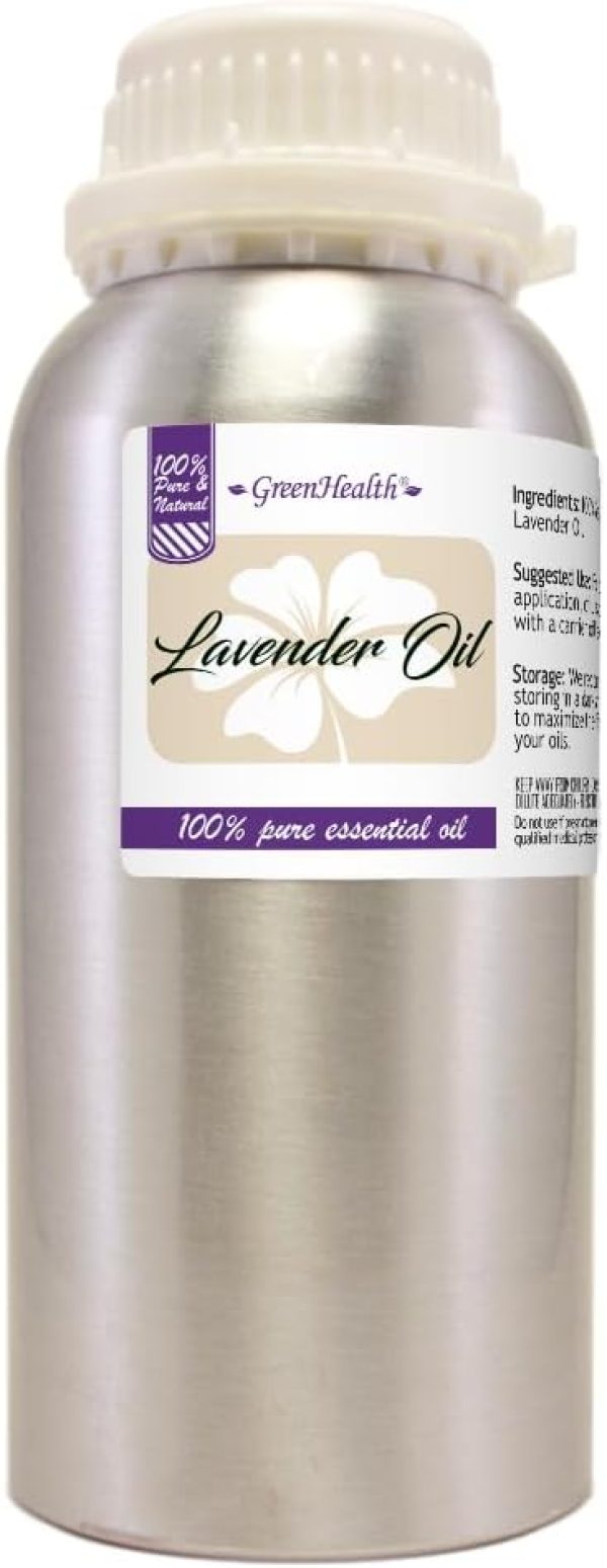 GreenHealth - 16 fl oz - Lavender Essential Oil - 100% Pure Essential ...