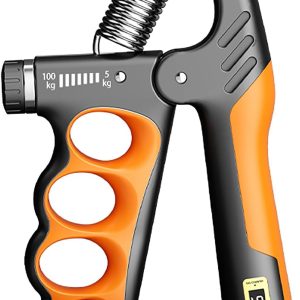 Grip Strength Trainer, Hand Grip Strengthener with Adjustable Resistan...