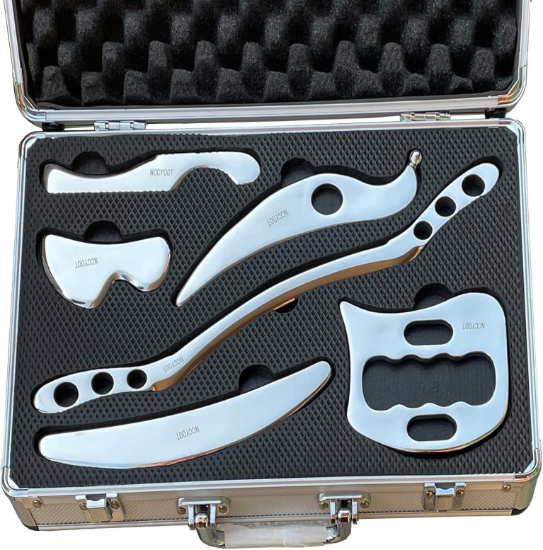 Gua sha Set, IASTM Tool Gua Sha Stainless Steel Muscle Scraper Set of ...