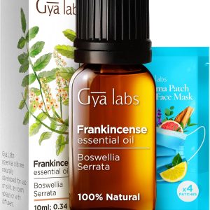 Gya Labs Frankincense Essential Oil for Face - 0.34 Fl Oz - 100% Pure ...