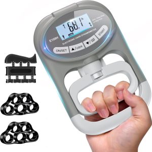 Hand Dynamometer Grip Strength Trainer - Grip Strength Tester Electron...