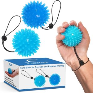 Hand Grip Strenthener - Squeeze Balls for Hand Therapy Set (5LB+10LB),...
