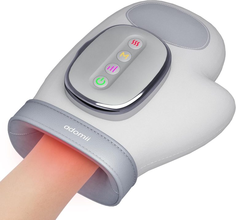 Hand Massager with Heat & Compression - Relieves Hand Fatigue & Sorene...