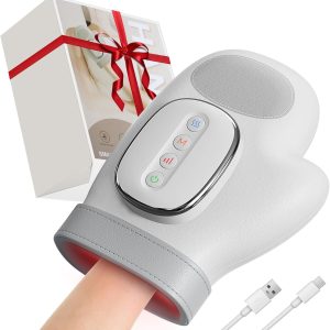 Hand Massager with Heat and Compression - Electric Shiatsu Massager fo...
