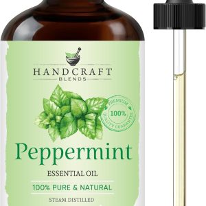 Handcraft Blends Peppermint Essential Oil - Huge 4 Fl Oz - 100% Pure a...