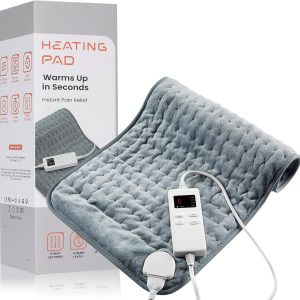 Heating Pad for Back Pain Relief & Cramps, KOT Heating Pads with Auto ...