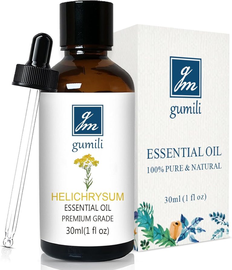 Helichrysum Essential Oil, 100% Pure Undiluted Helichrysum Oil for Aro...