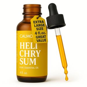 Helichrysum Essential Oil (4 oz | 118 ml) — 100% Natural Non GMO Helic...