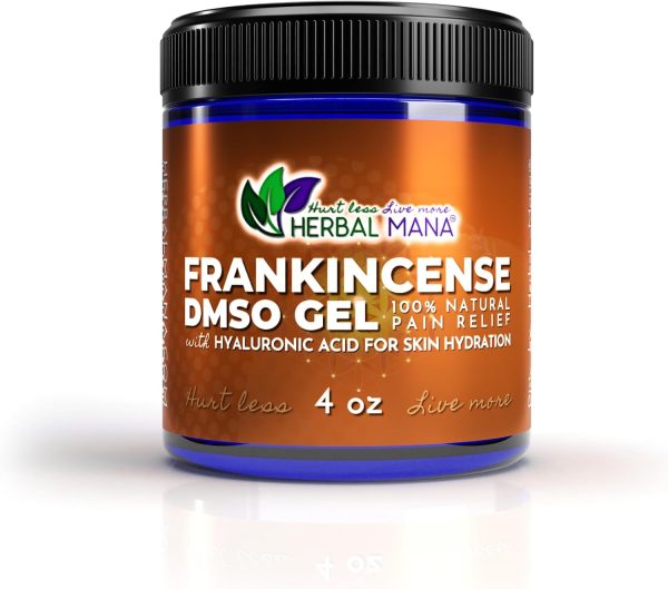 Herbal Mana Frankincense DMSO Gel with Hyaluronic Acid