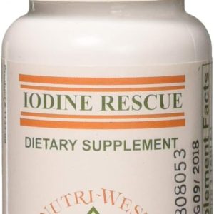 Iodine Rescue 90 Tablets by Nutri West by Nutri-West