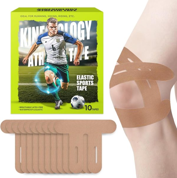 Kinesiology Tape, Waterproof & Breathable Kinesiology Tape for Knee Su...