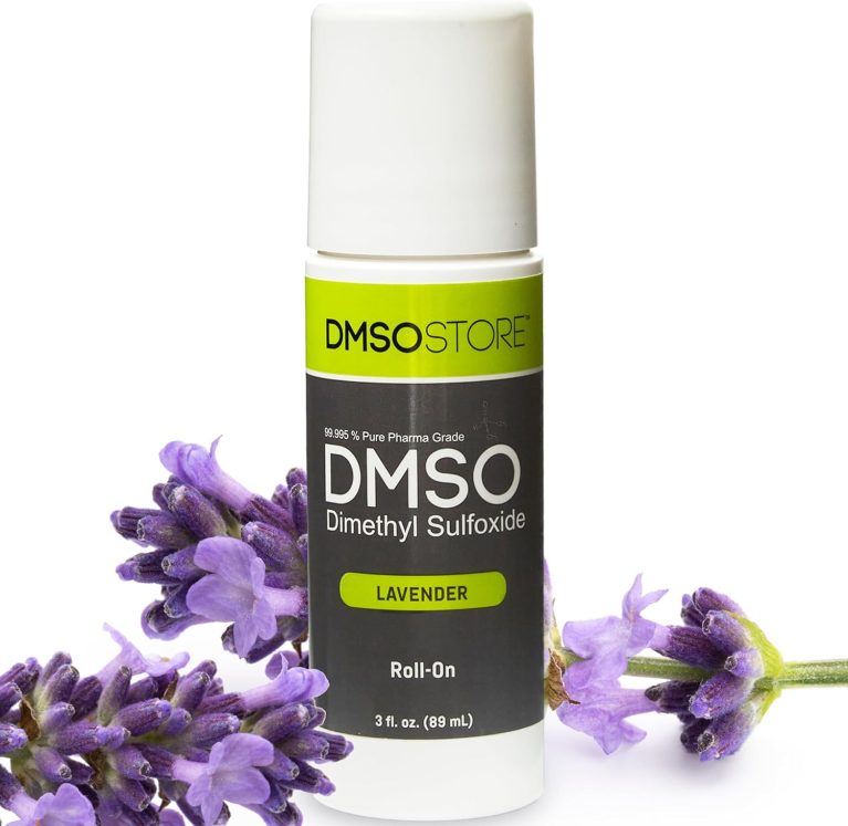 Lavender DMSO Roll-On, 3 oz, 99.995% Pharma Grade, BPA-Free, Industria...