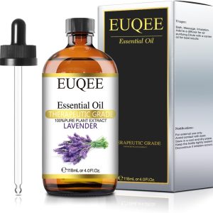 Lavender Essential Oil 118mL Pure Lavender Oil Large Capacity Essentia...