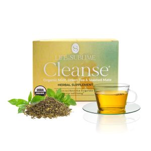 Life by Sublime - Cleanse USDA Organic Mint Green Tea & Yerba Mate, 20...