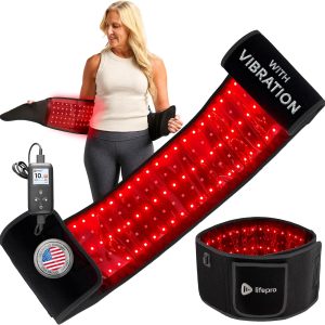 Lifepro Red Light Therapy Belt - 660nm & 850nm Near Infrared & Red Lig...