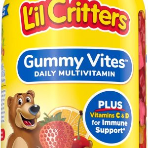 L'il Critters Gummy Vites Daily Kids Multivitamins Assorted Fruit Flav...