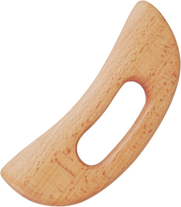 Lymphatic Drainage Massager, Wooden Gua Sha Tool for Body, Manual Mass...