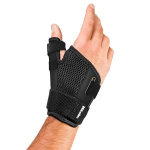 MUELLER Sports Medicine Adjust-to-Fit Thumb Brace, Spica Splint, Thumb...