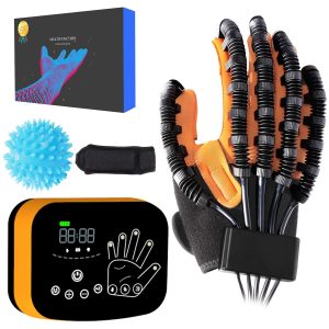 MZU Finger rehabilitation stroke gloves, used for cerebral palsy patie...