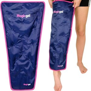 Magic Gel Leg Ice Pack - Professional Cold Therapy - Wrap Around Shin ...