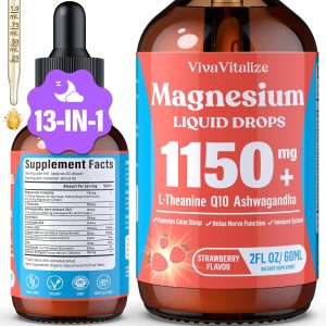 Magnesium Glycinate Liquid, Triple Magnesium Complex Liquid Drop, Magn...