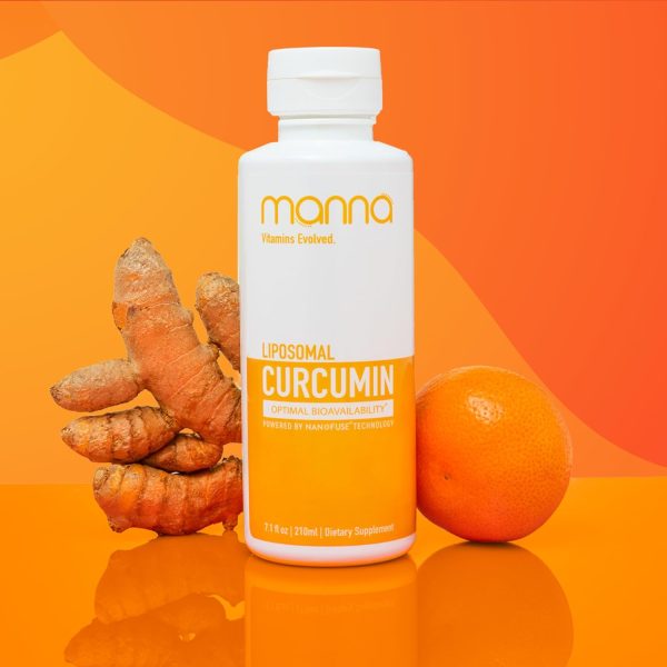 Manna Vitamins Evolved Liposomal Liquid Curcumin for Advanced Absorpti...