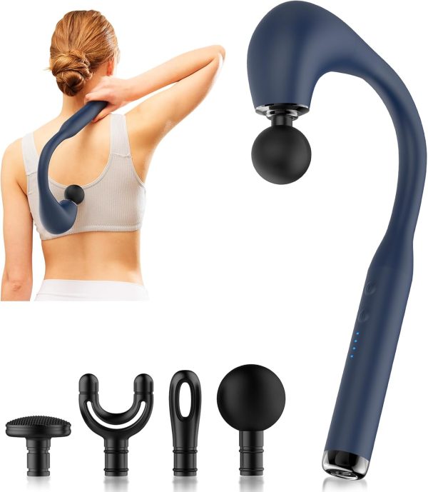Massage Gun Deep Tissue with Extended Handle Revolutionary U-Shaped Ba...