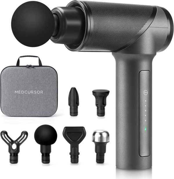 Medcursor Massage Gun, High Intensity Brushless Motor, Handheld Percus...