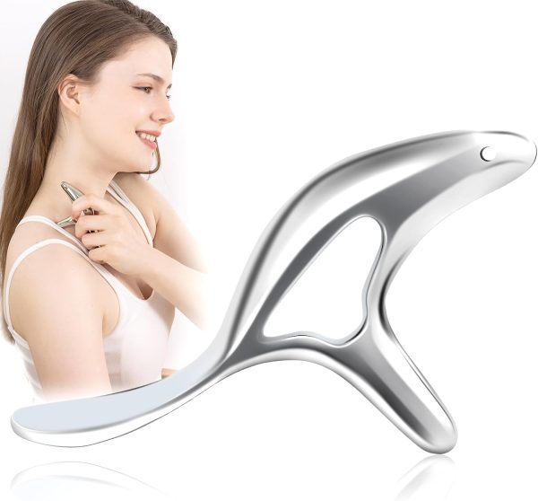 Metal Trigger Point Massage Tool for Deep Tissue Massage & Body Gua Sh...