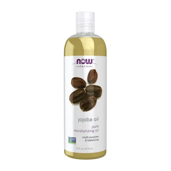 NOW Foods Solutions, Jojoba Oil, 100% Pure Moisturizing, Multi-Purpose...