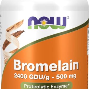 NOW Foods Supplements, Bromelain (Natural Proteolytic Enzyme) 2,400 GD...