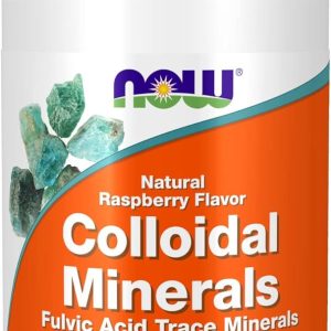 NOW Foods Supplements, Colloidal Minerals Liquid, Plant Derived, Essen...
